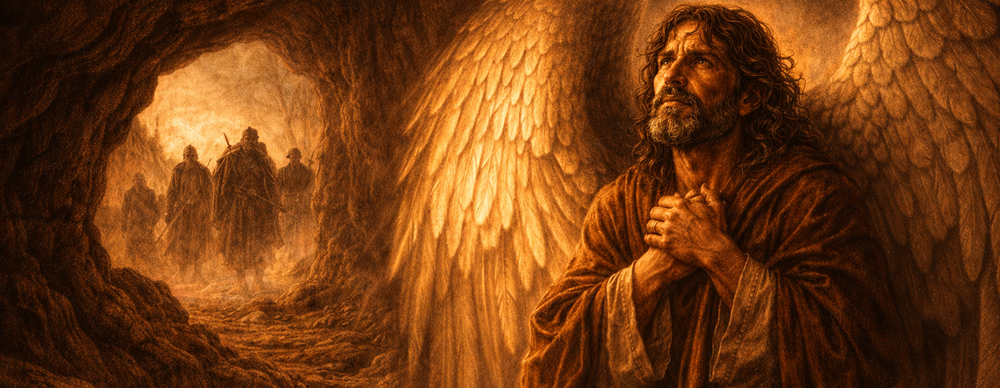 Refugio en la cueva, descanso bajo sus alas