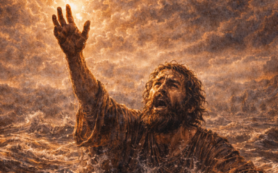 Hundido en aguas profundas, sostenido por Dios