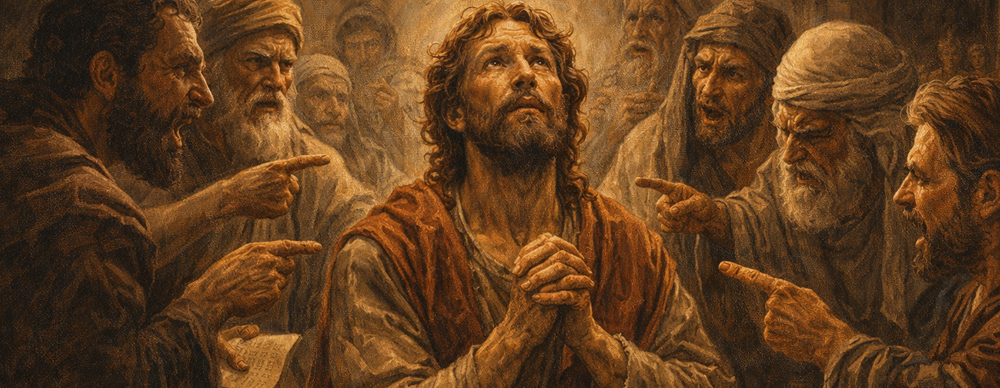 El justo acusado y la justicia que solo Dios establece