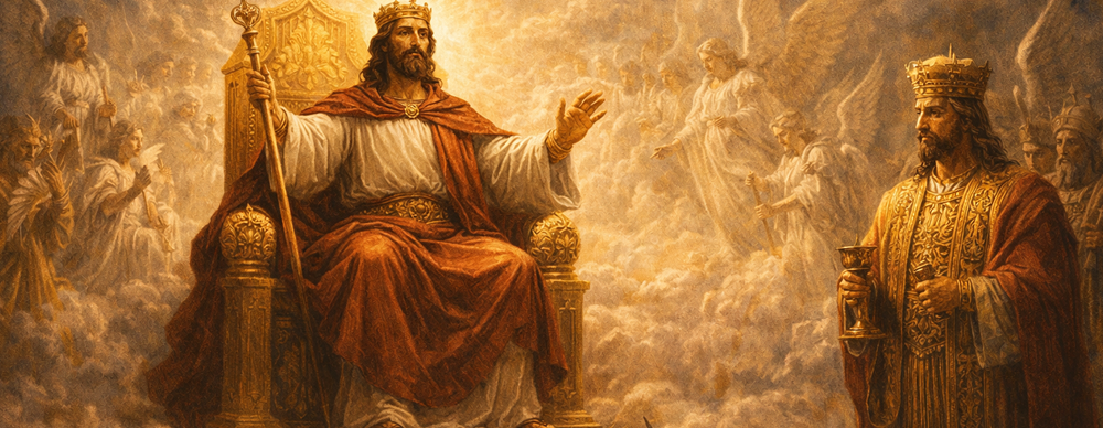El reinado establecido por Dios y el sacerdocio eterno.