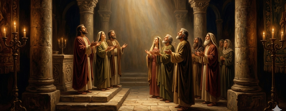 La adoración que no nace del hombre y la bendición que desciende de Dios